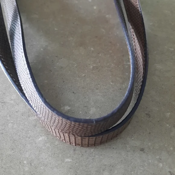 Guess Lyndi Shoulder Handbag Croc Embossed Animal Print Brown Black Med. Size - Picture 12 of 17